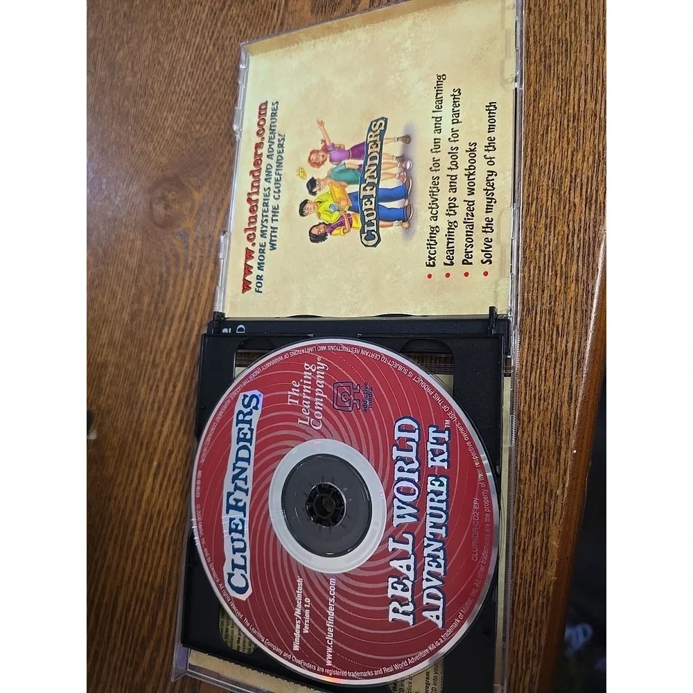 ClueFinders: 5th Grade Adventures (PC, 1999)‎ CD Rom